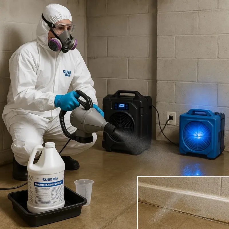 Sanitization and Odor Removal process in Mahomet, IL